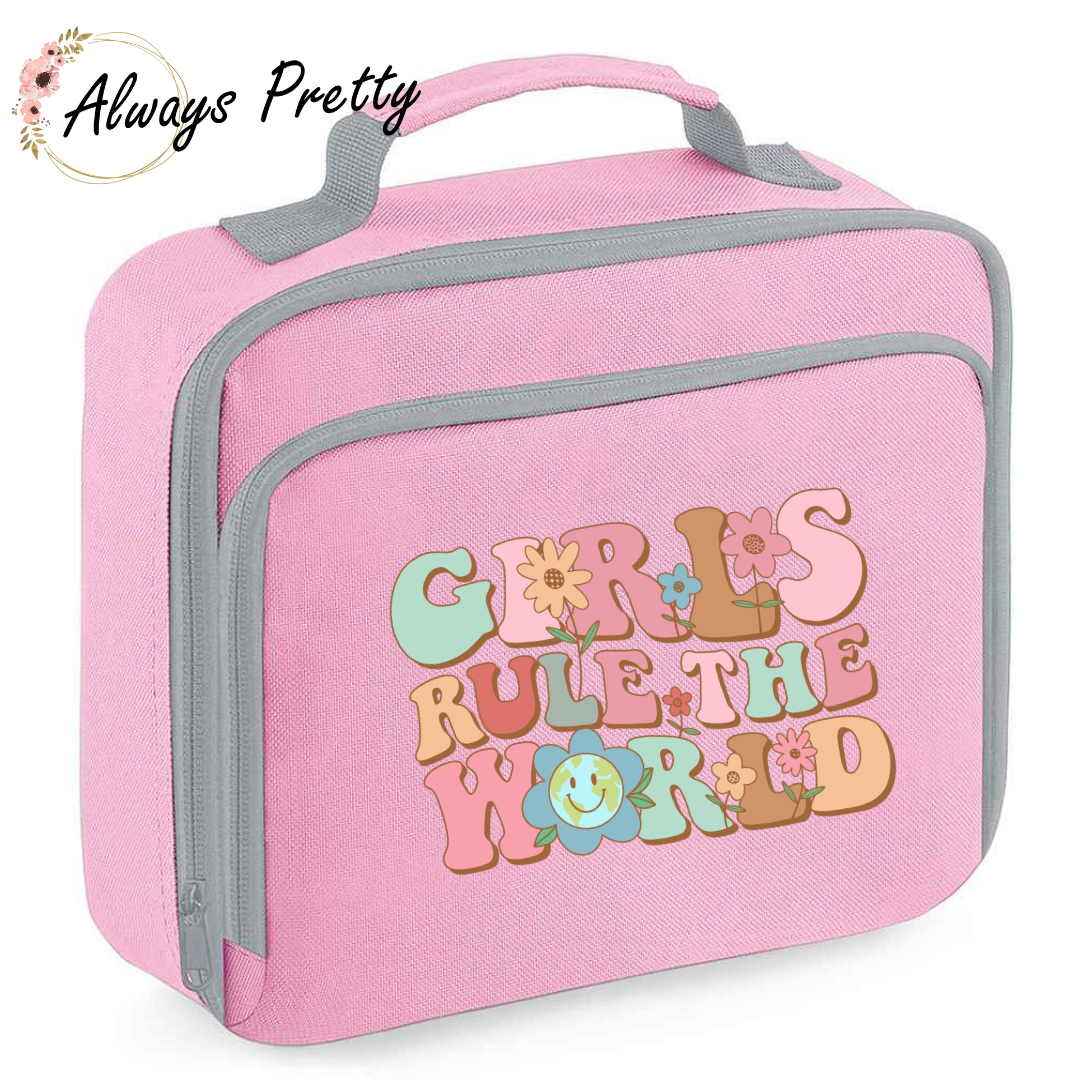 Girls Rule The World Lunch Bag