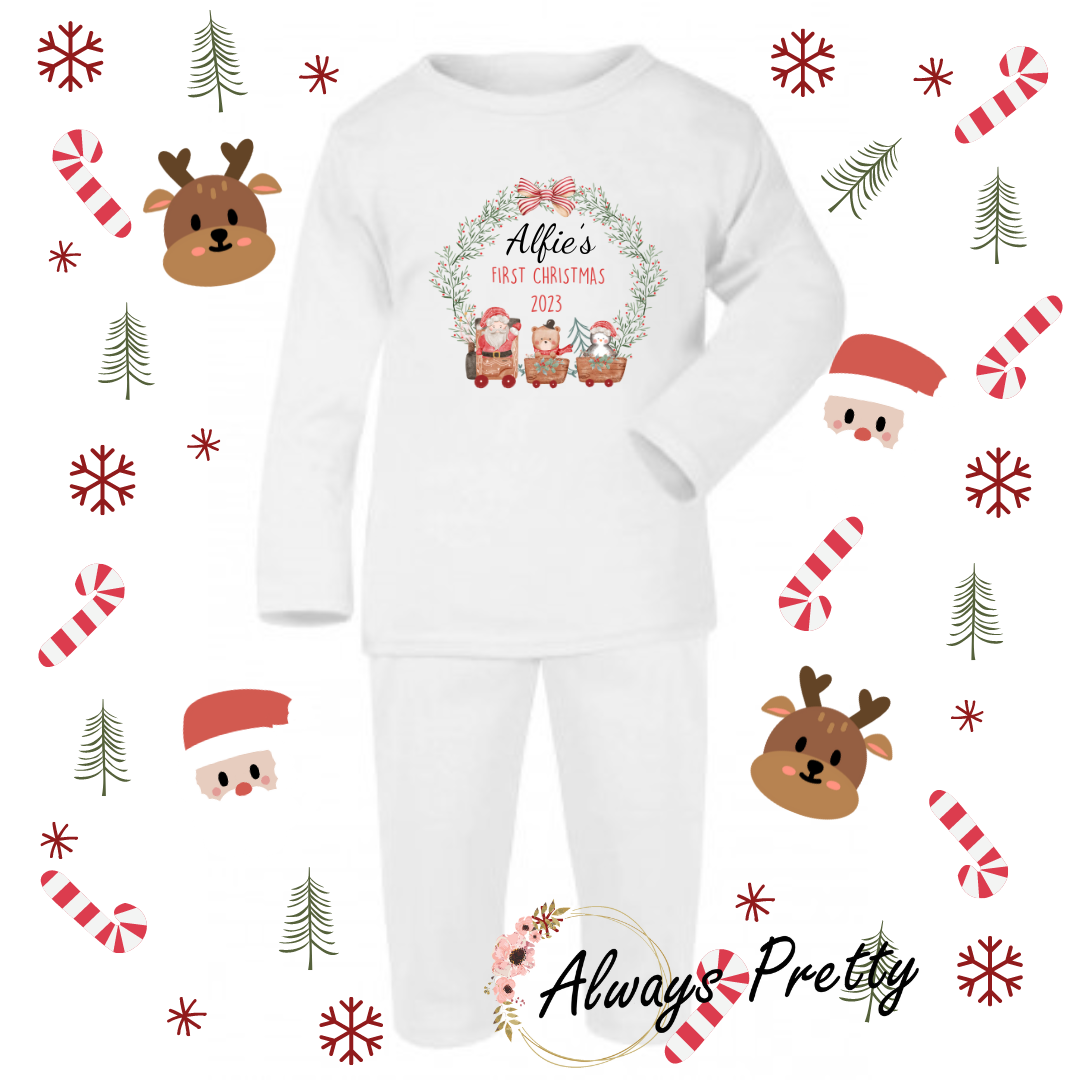 Personalised First Christmas 2024 Pjs