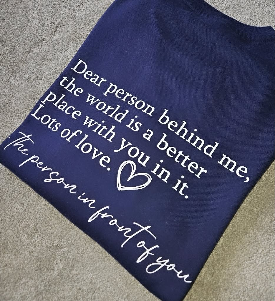 Dear Person Behind Me Sweater