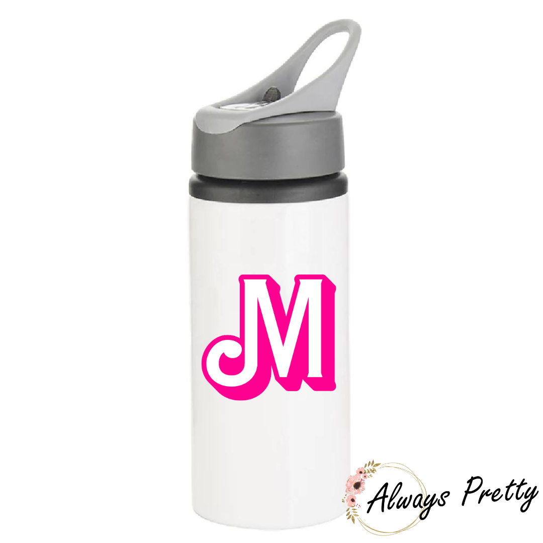 Personalised Barbie Font Drinks Bottle