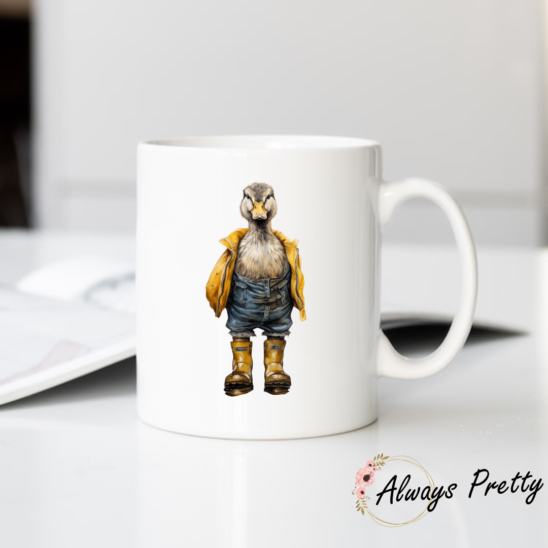 Duck Mug (5 designs to choose from)