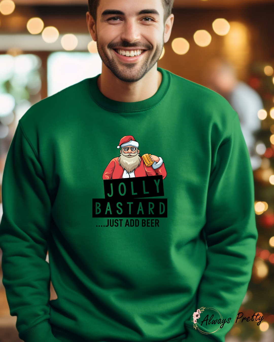 Jolly Bast**d Just Add Beer Sweater