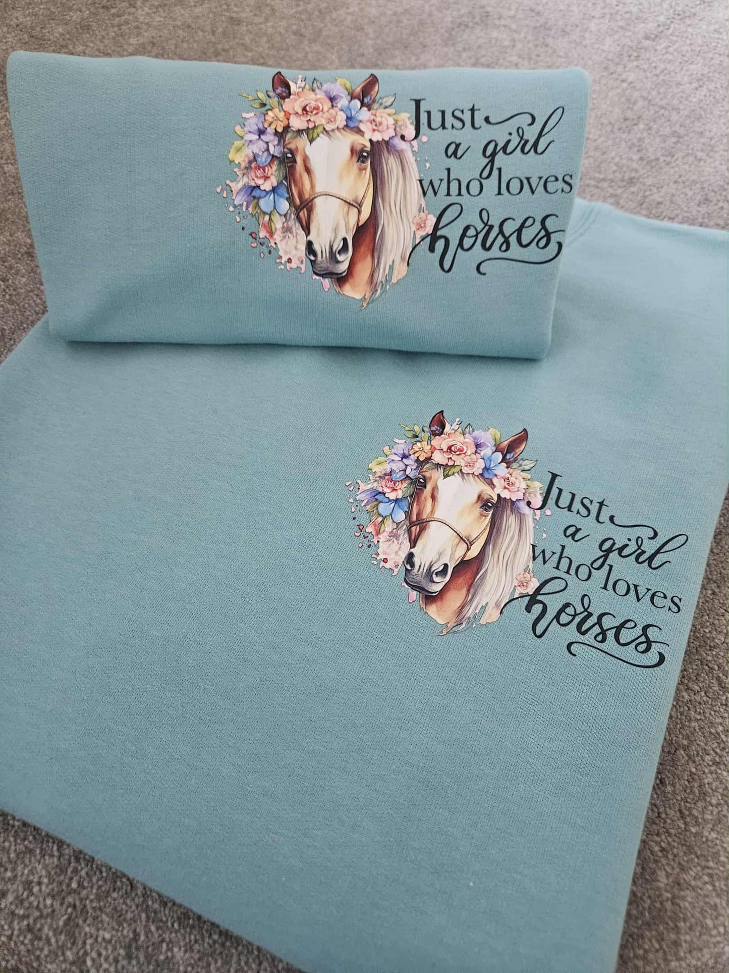 Just A Girl Who Loves Horse Sweater