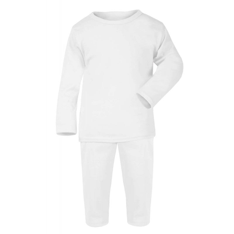 Personalised First Christmas White Pyjamas