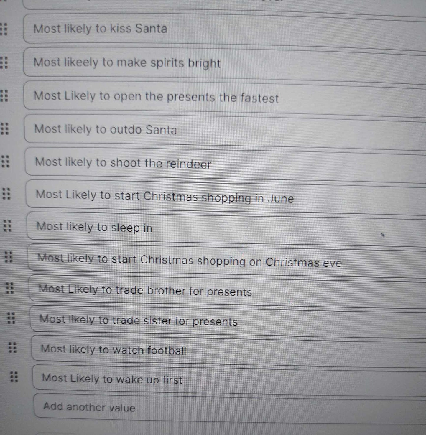 Most Likely To.....(30 Designs To Choose From)