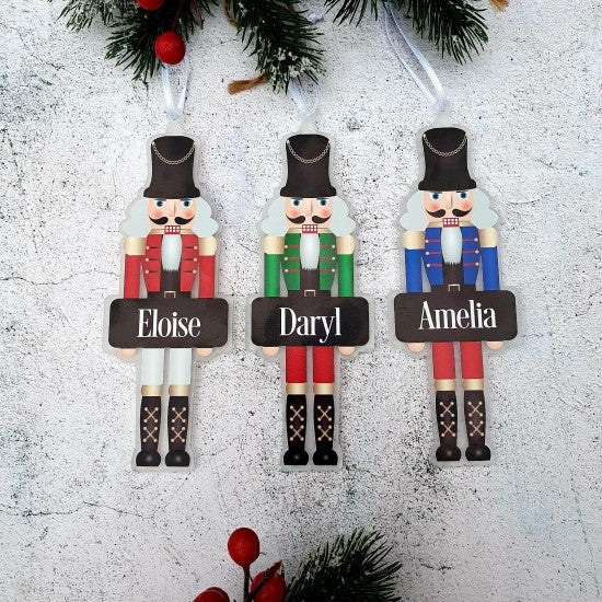 Personalised Nutcracker Decoration
