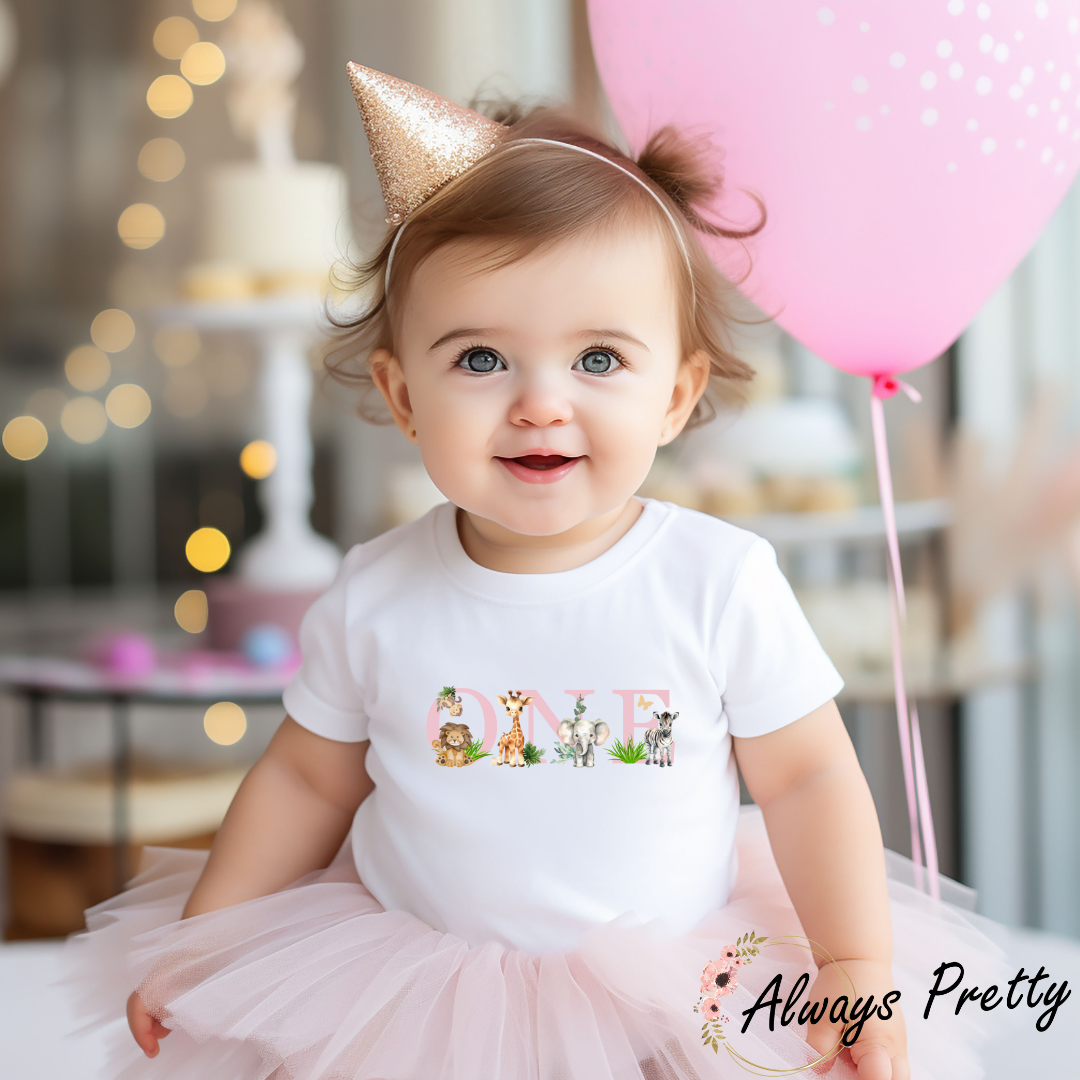 Baby ONE T-Shirt (PINK & BLUE)