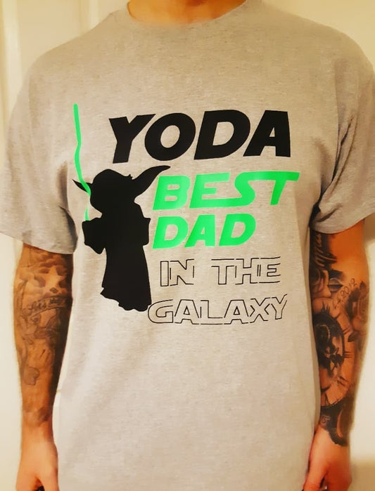 Yoda Best Dad In The Galaxy T-shirt