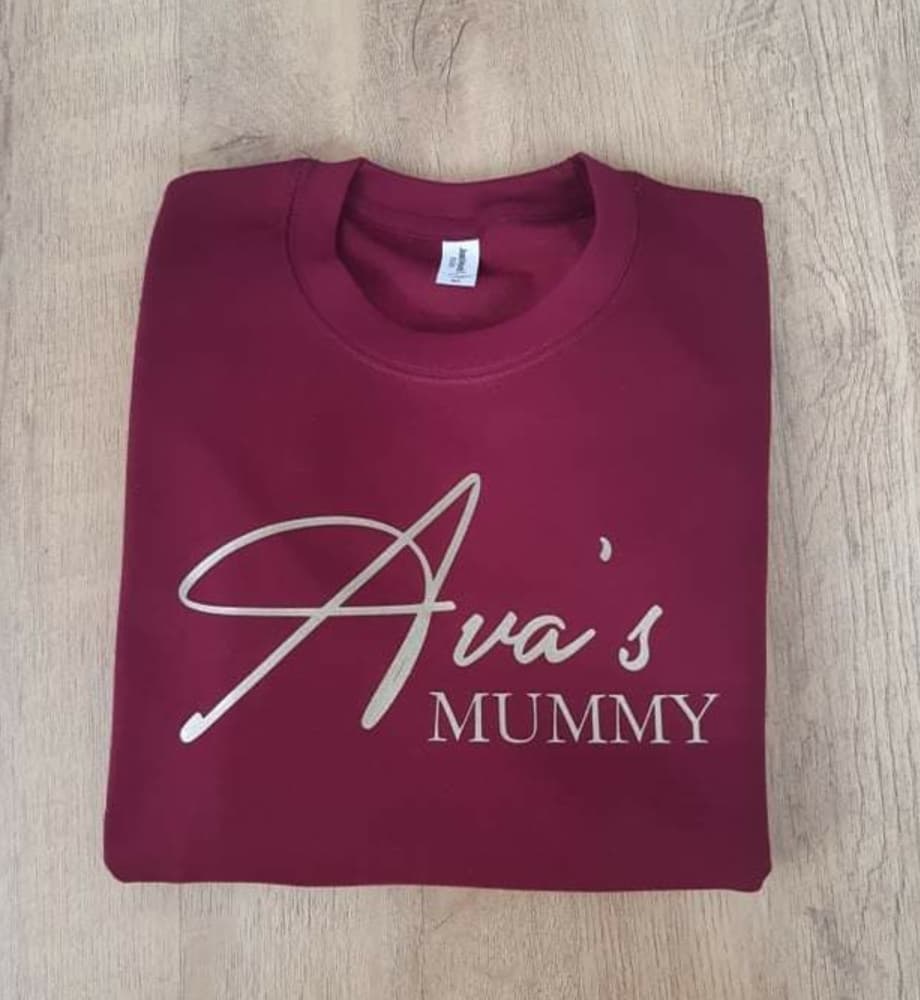 Personalised (Name) Mummy Sweater