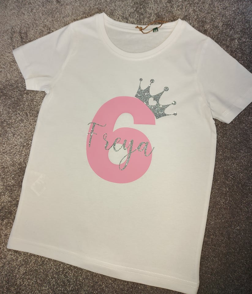 Childs Birthday T Shirt