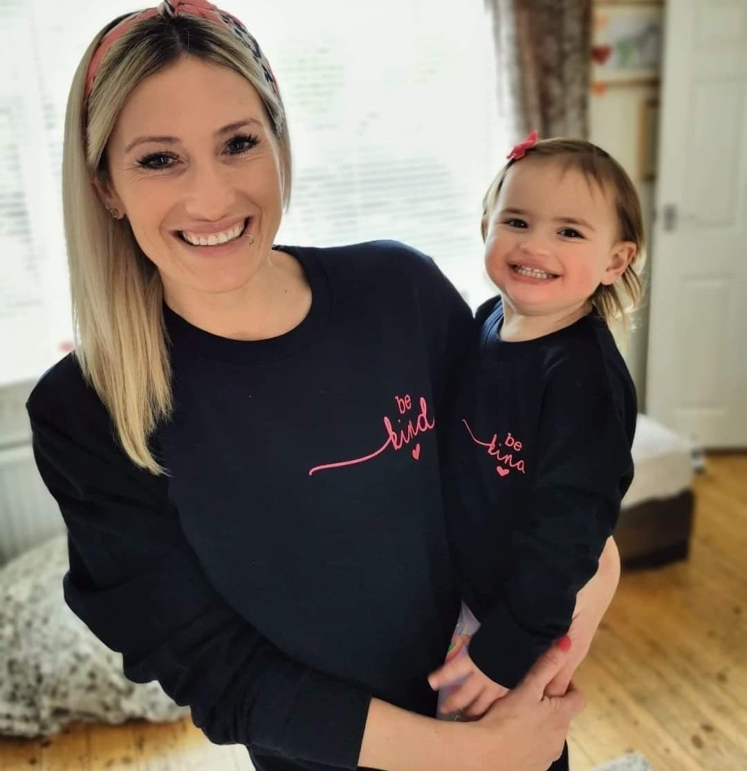 Be Kind Navy Adult Jumper