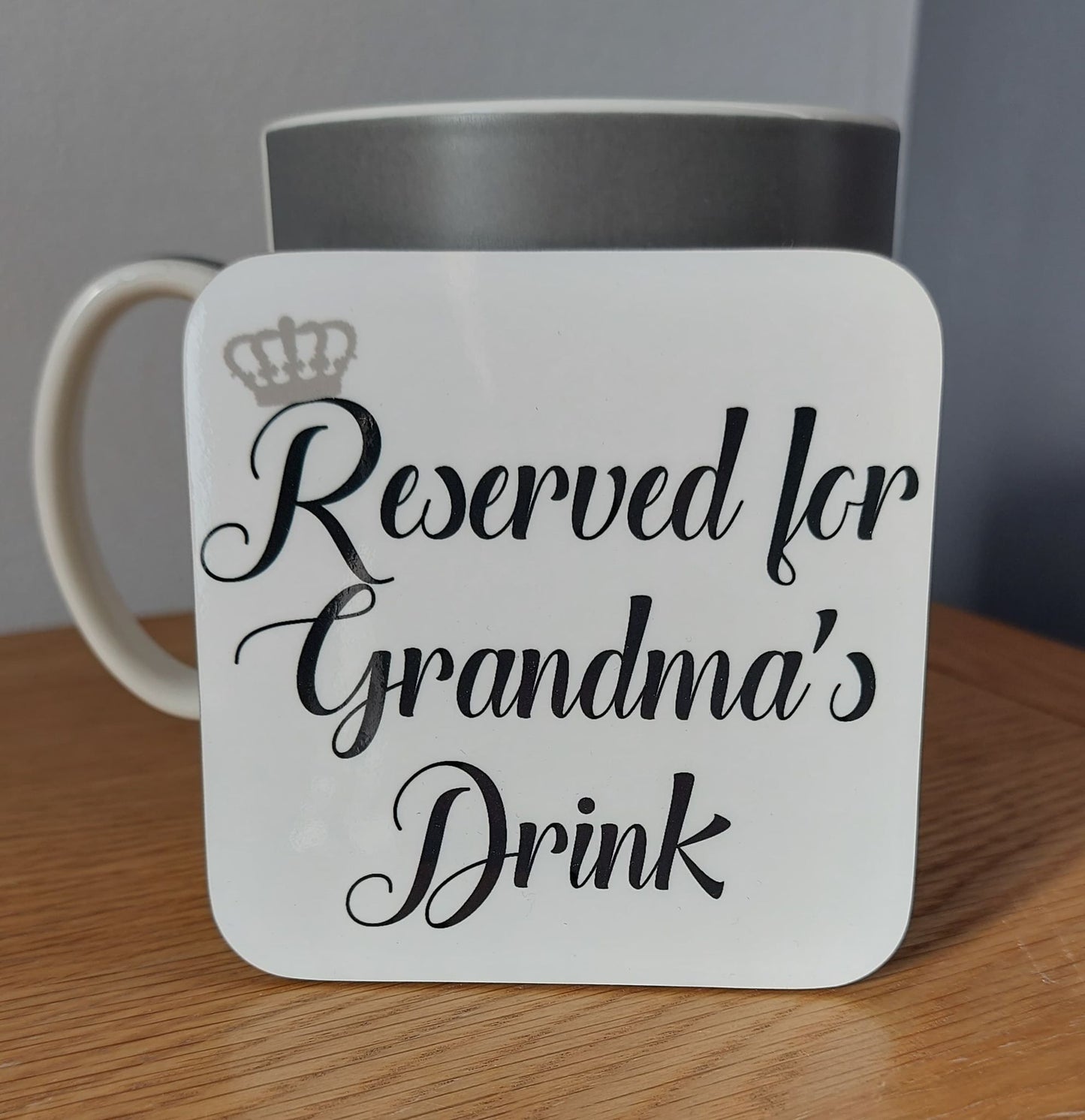 Reserved For ....... Drink Coaster