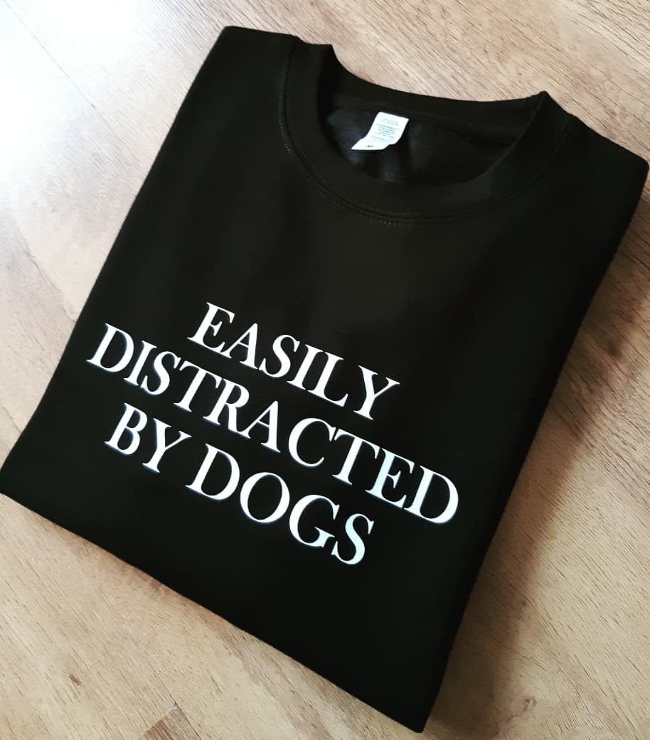 Easily Distracted By Dogs Sweater