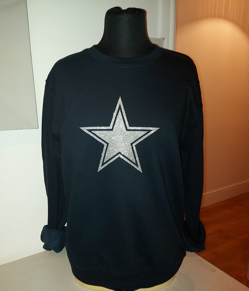 Glitter Star Sweater