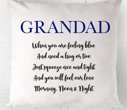 When Your Feeling Blue Cushion