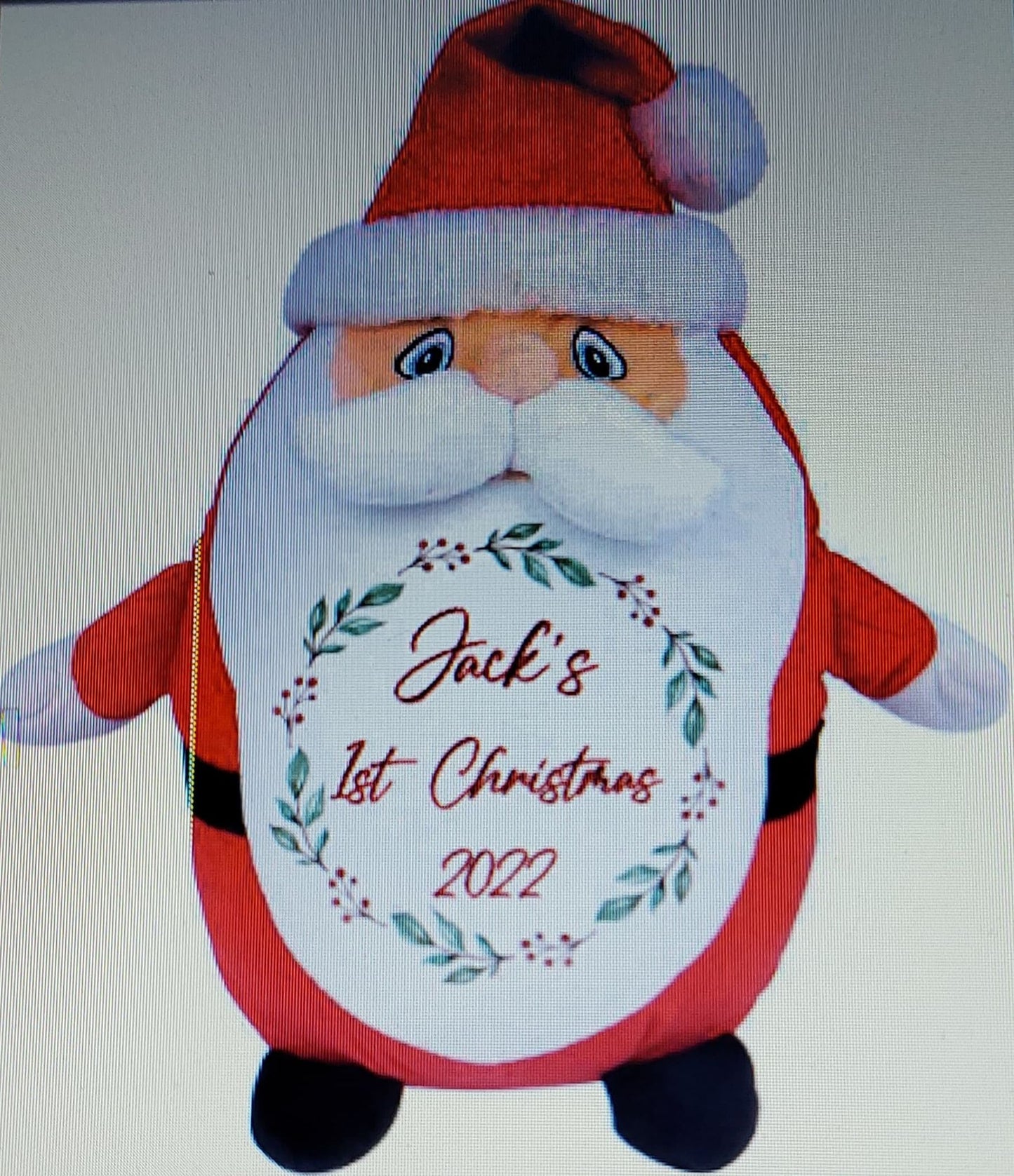 Personalised 1st Christmas Santa