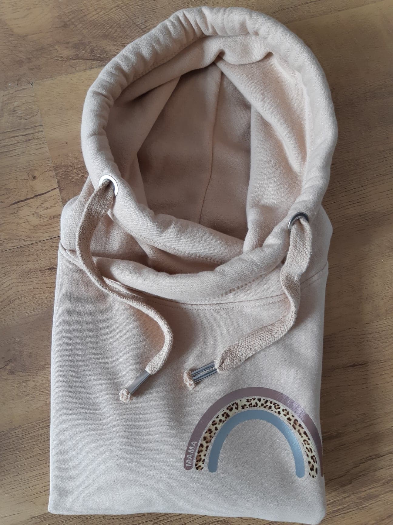 Mama Rainbow Chunky Hoodie