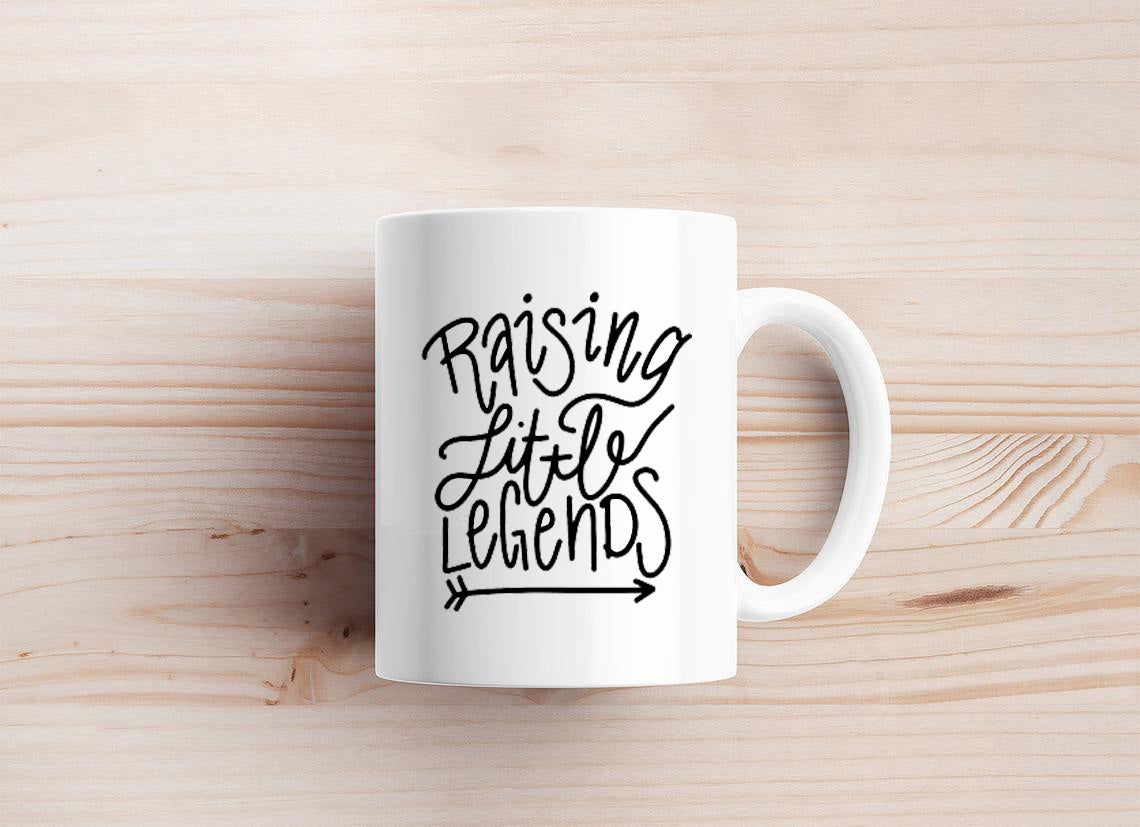 Raising Little Legends Mug