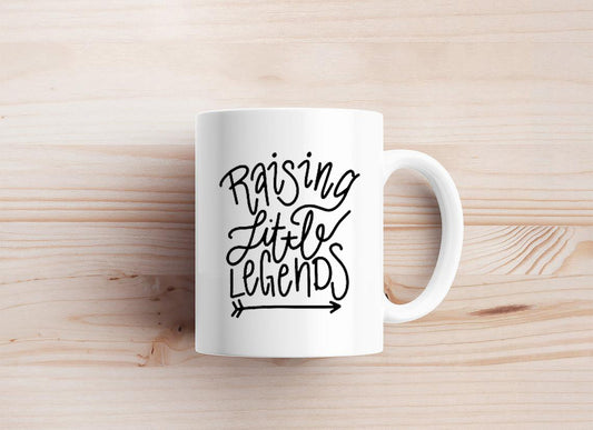 Raising Little Legends Mug