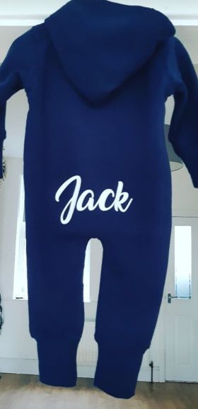 Personalised Toddler Fleece Onesie