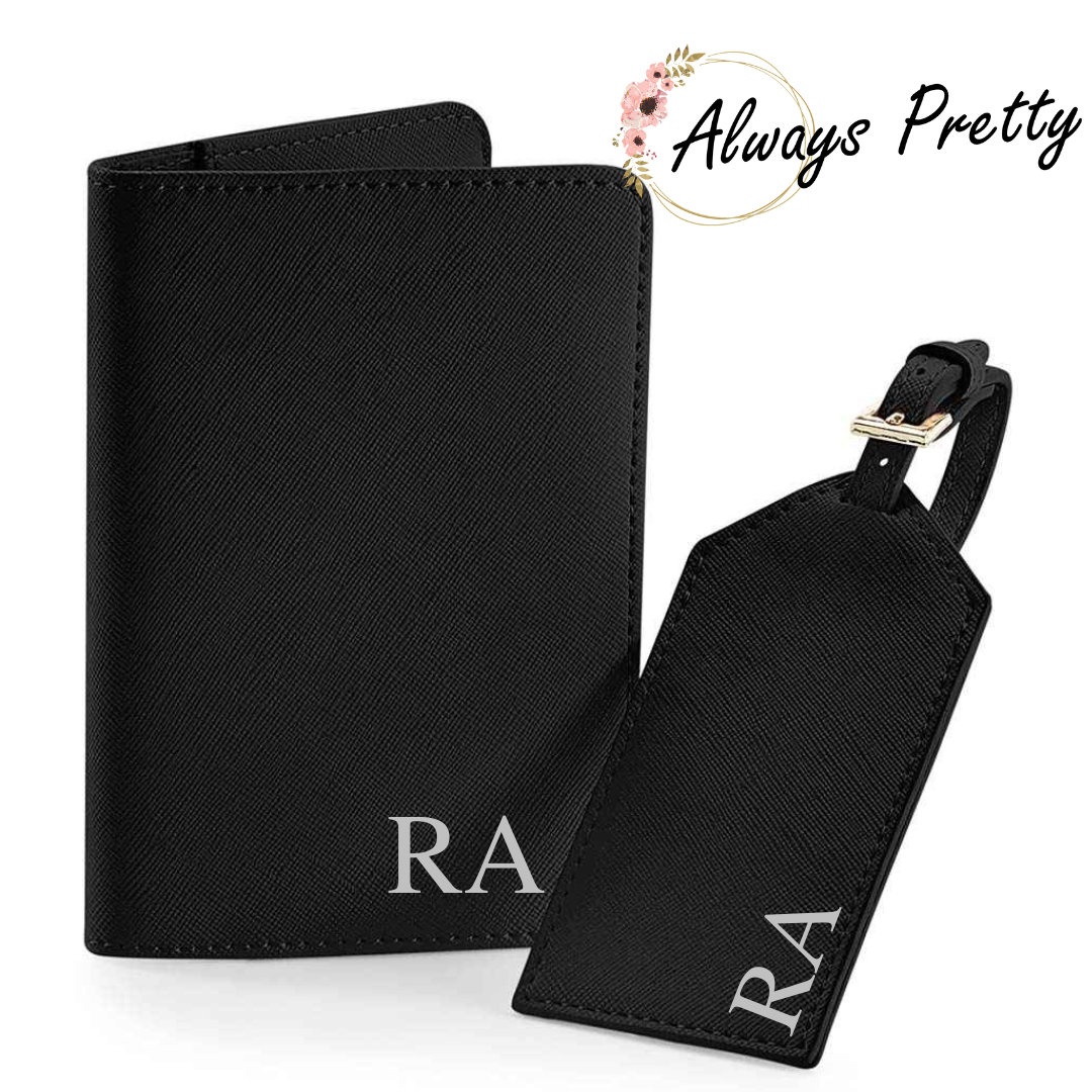 Personalised Passport Holder & Luggage Tag
