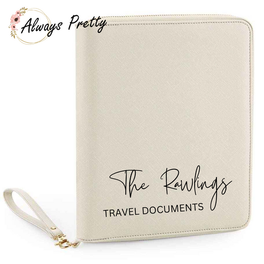 Personalised Travel Organiser
