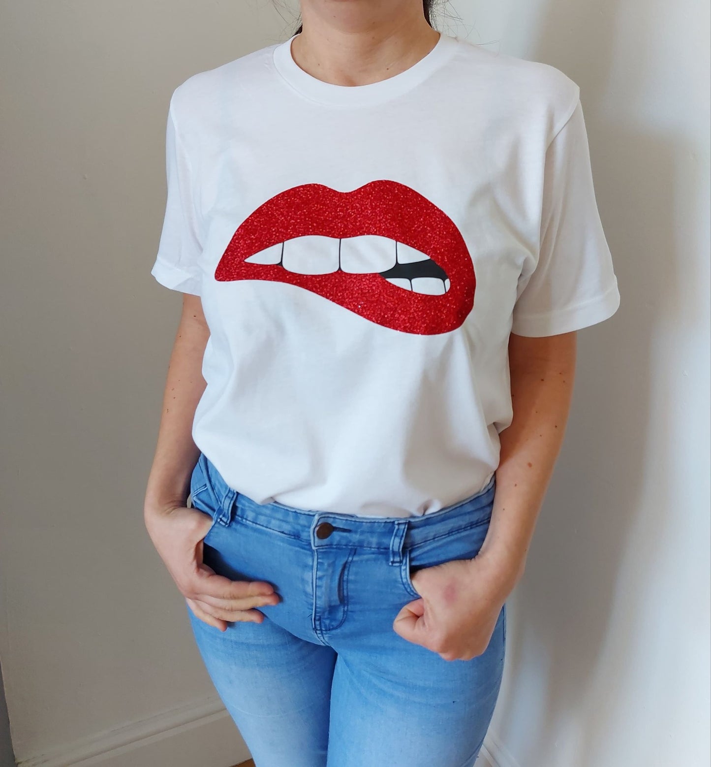 Glittery Lips T-Shirt