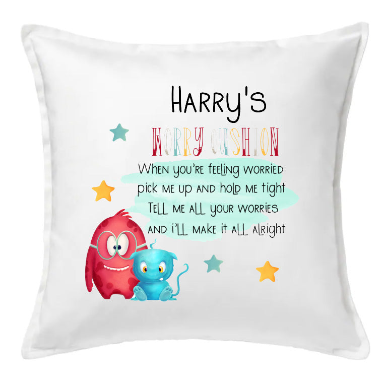 Boys Worry Cushion