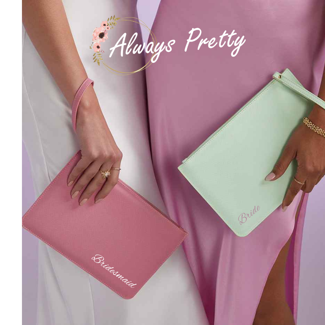 Personalised Clutch Bag