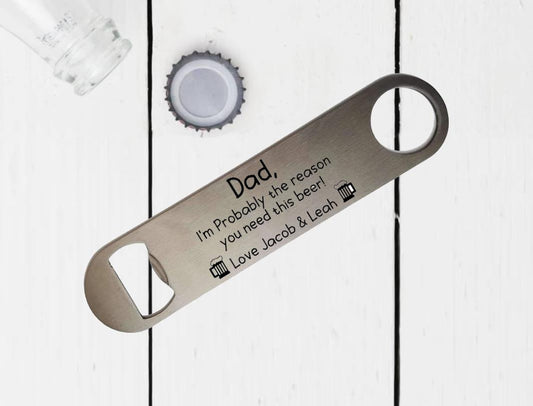 Personalised Bottle Opener
