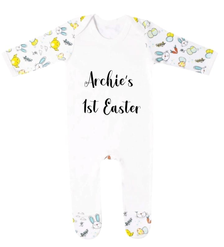 Personalised Easter Romper