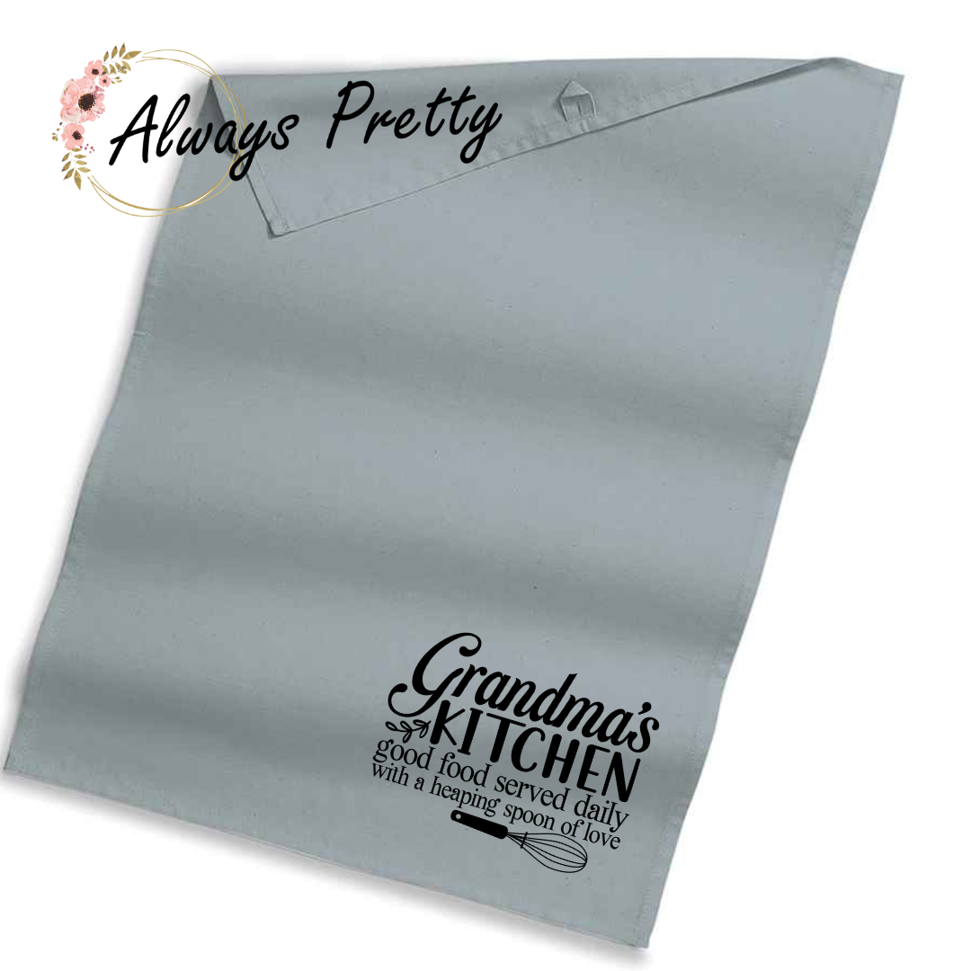 Grandma's Kitchen Tea Towel Design2
