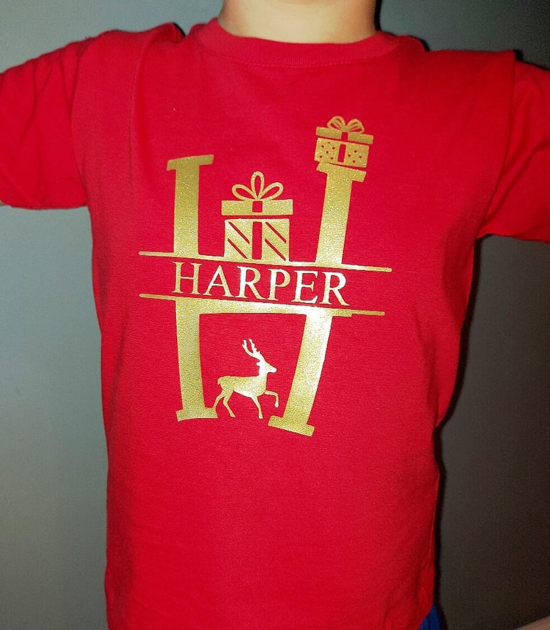 Christmassy Personalised T-Shirt
