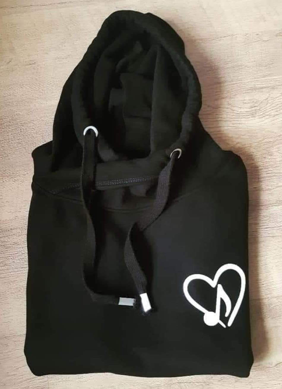 Music Heart Logo Chunky Hoodie