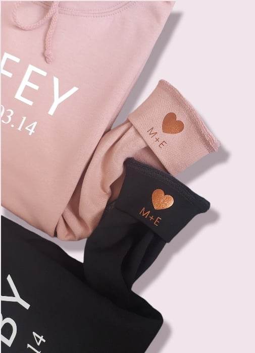 Hubby & Wifey Matching Hoodies