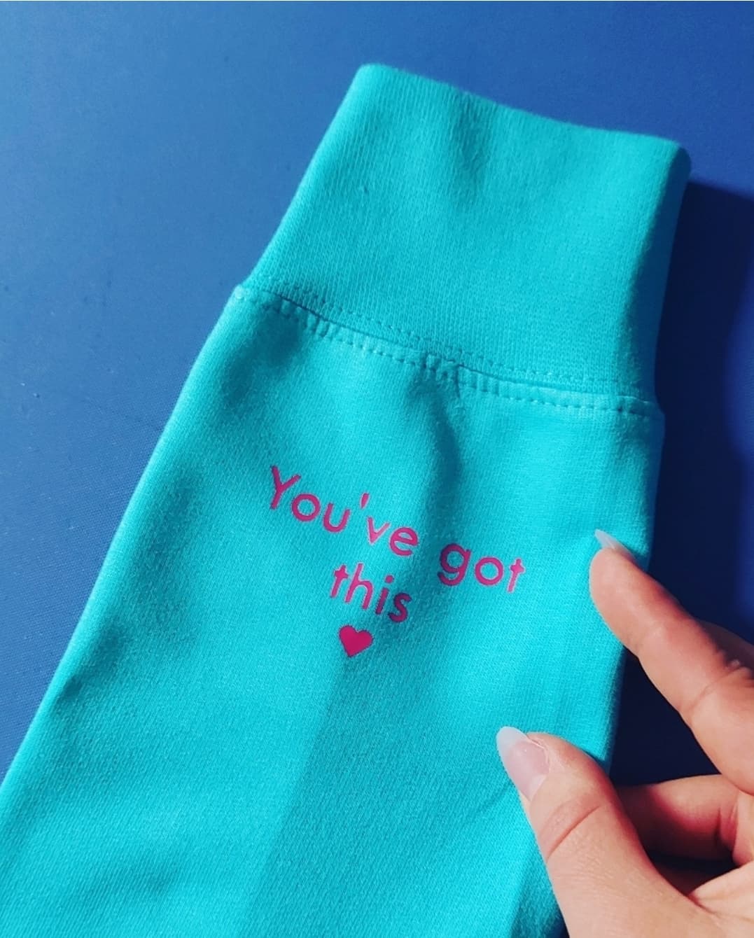 Inhale Exhale (You've Got This Cuff Design) Sweater