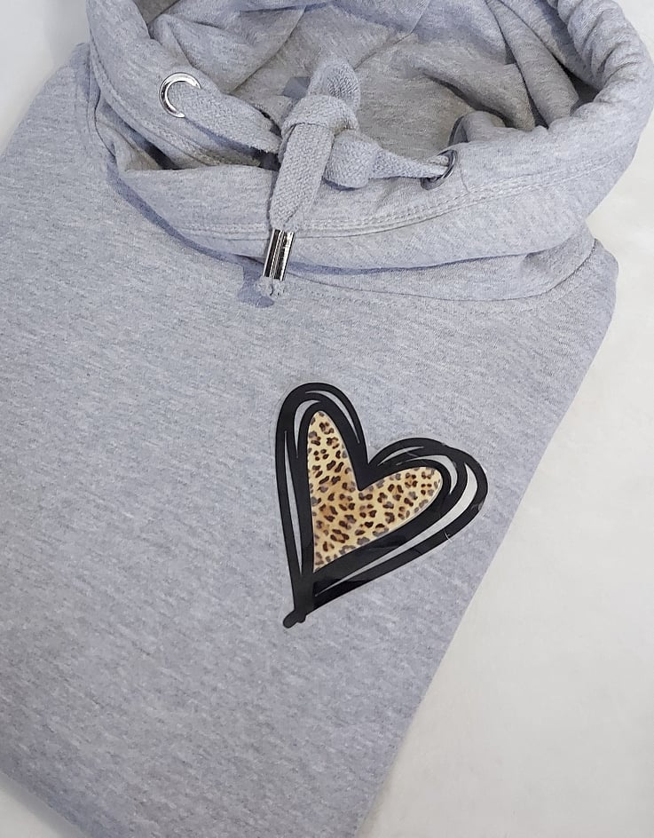 Leopard Print Heart