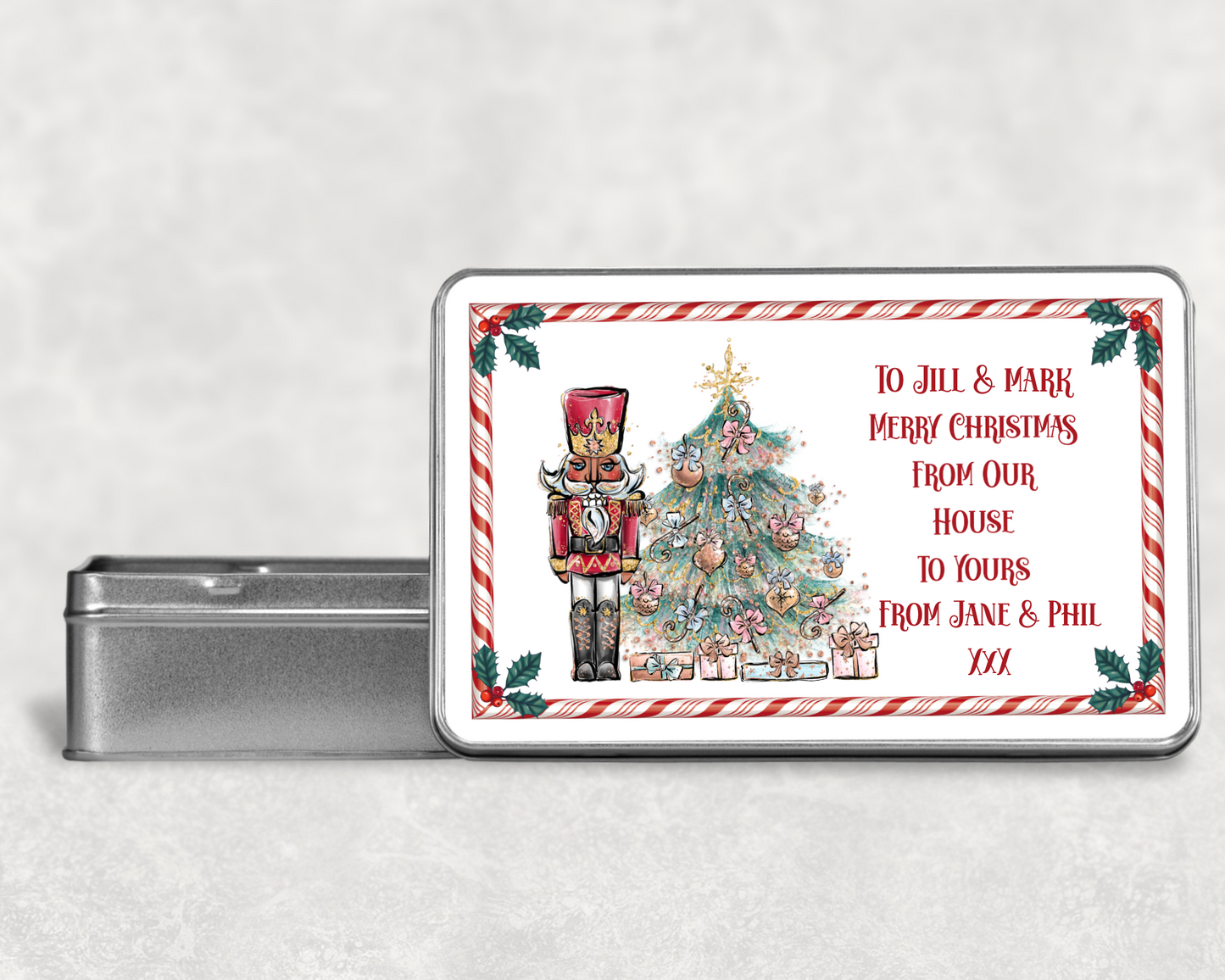 Merry Christmas From Our House to Your Biscuit Tin