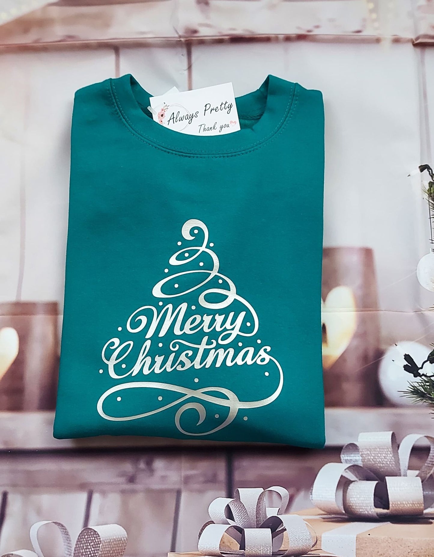 Merry Christmas Tree Sweater