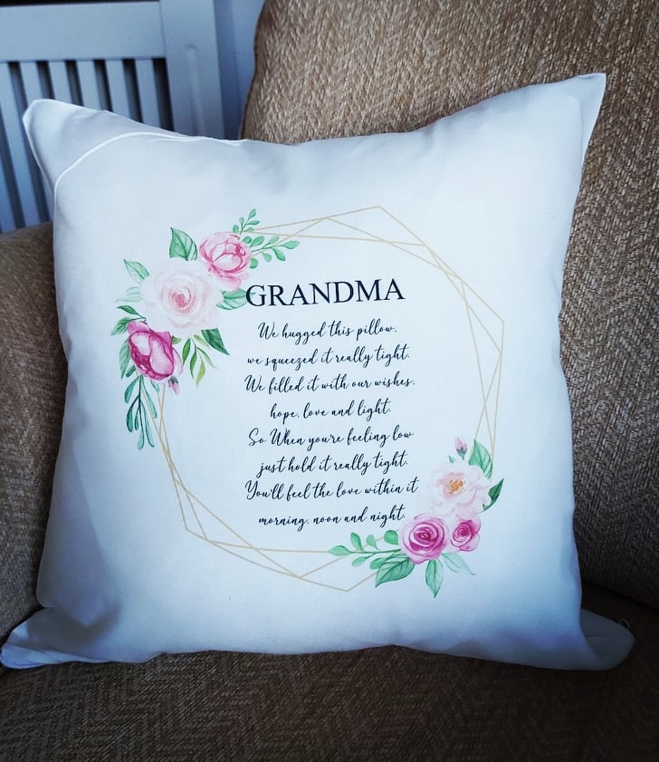 We Hugged This Cushion (Any Recipient)