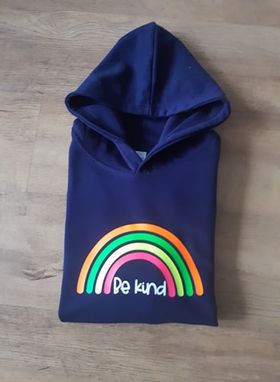 Childs Neon Be Kind Rainbow Hoodie