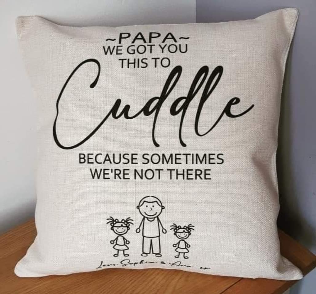 Personalised CUDDLE Cushion