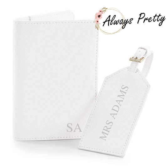 Personalised Passport Holder & Luggage Tag