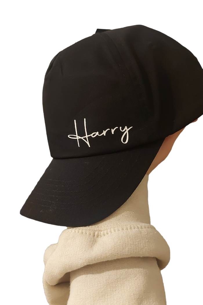 Personalised Kids 5 Panel Cap