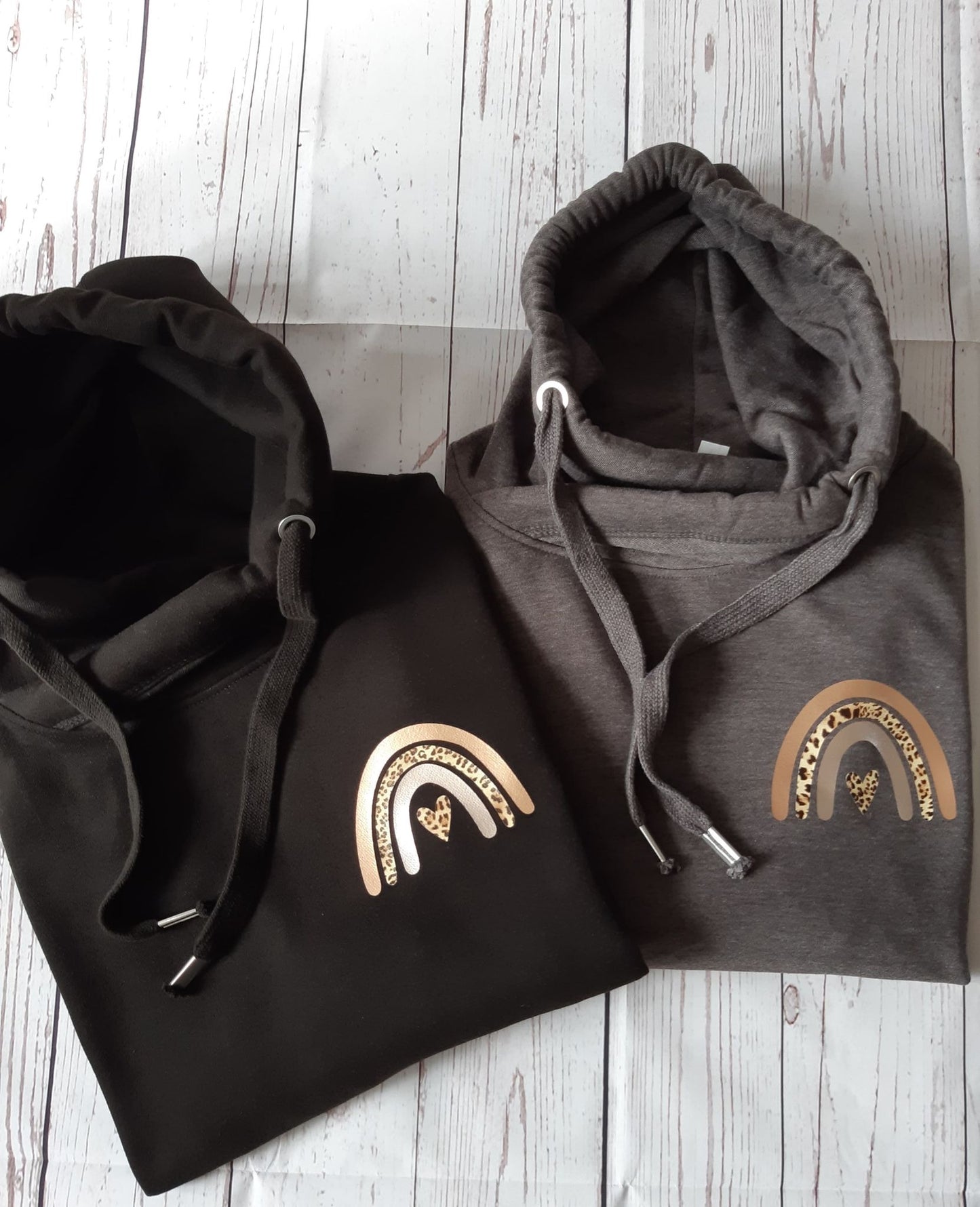 Rainbow Chunky Hoodie