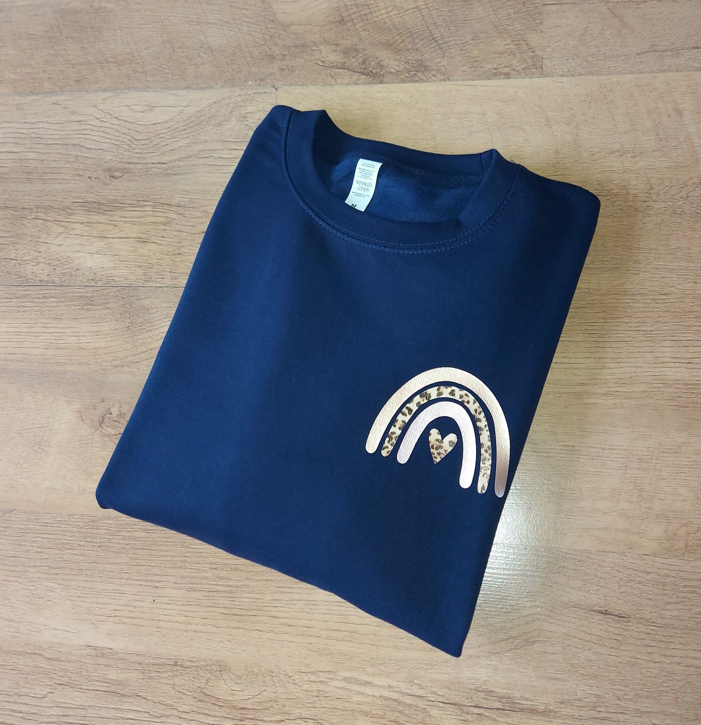 Rainbow Heart Sweater