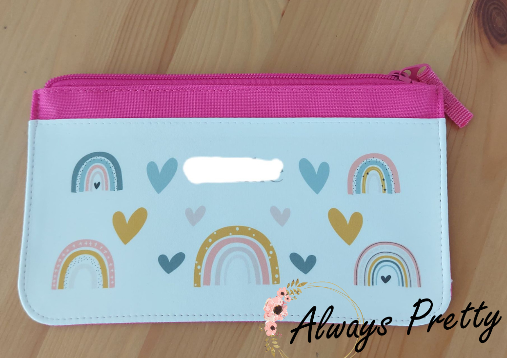 Personalised Rainbow Pencil Case
