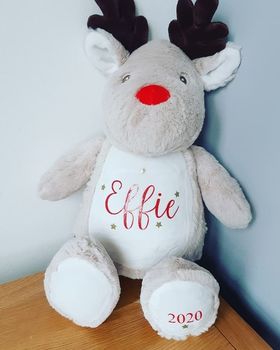 Personalised Large Reindeers