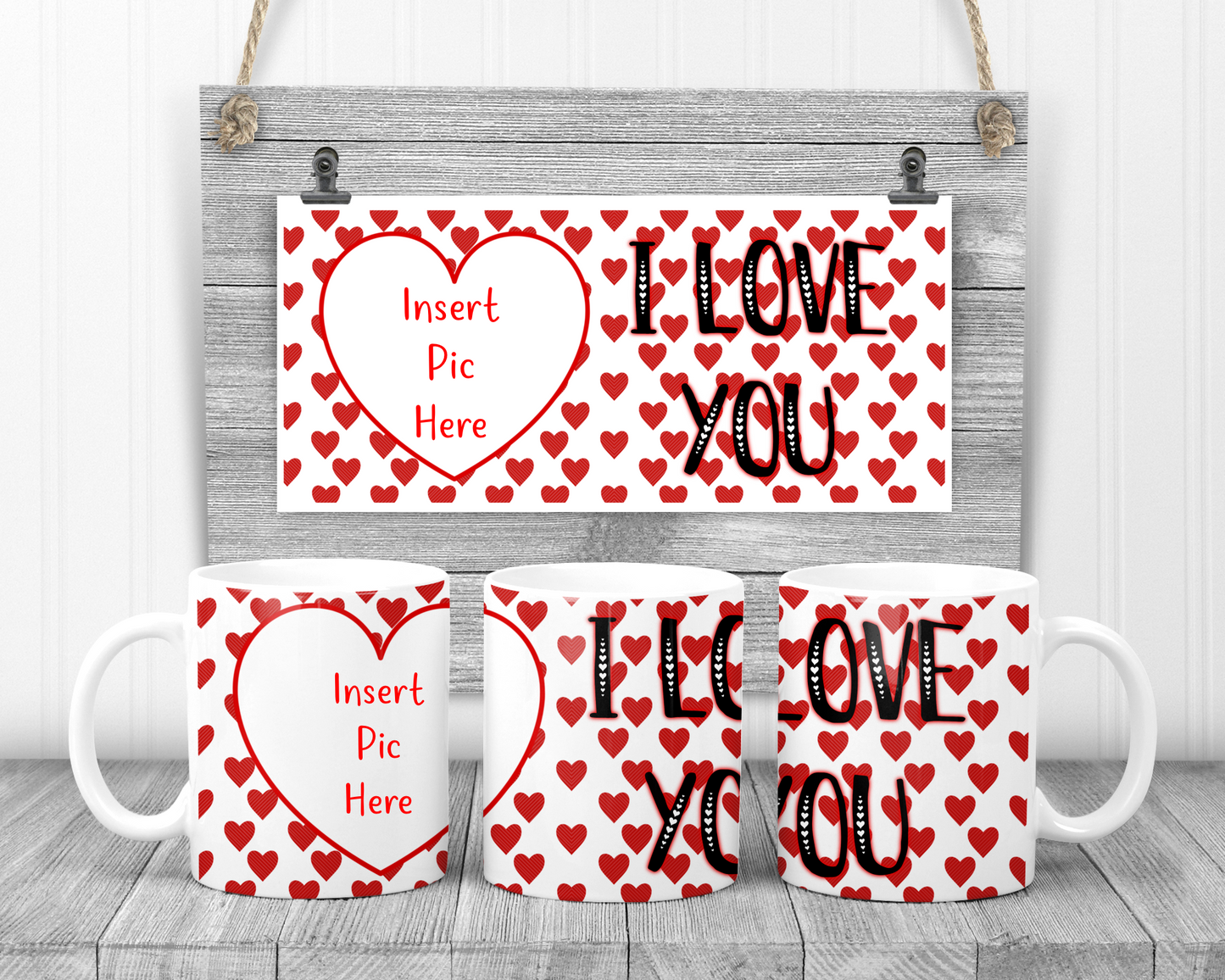 Photo I Love You Mug