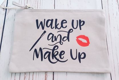 Wake Up & Makeup Bag